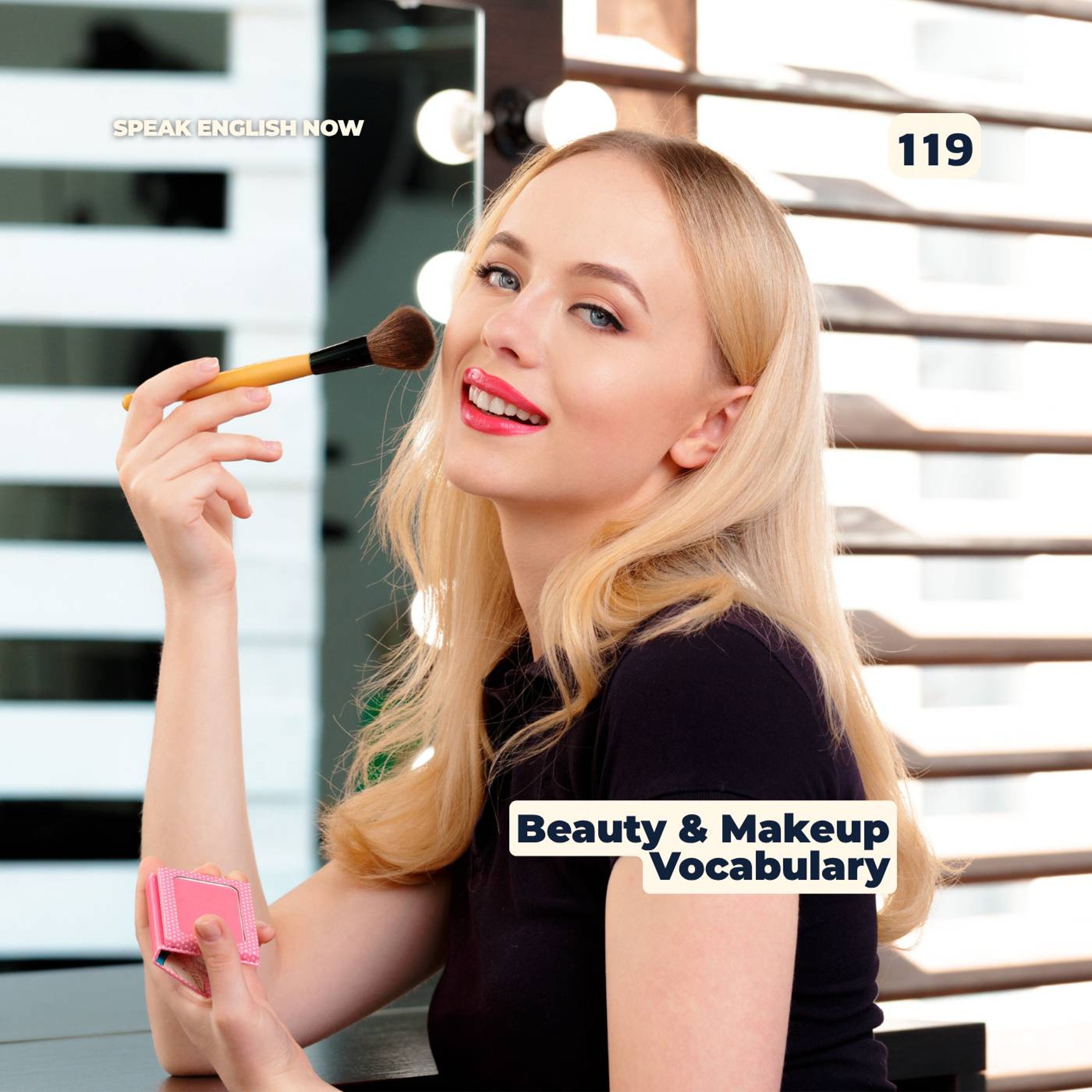 #119 Beauty and Makeup vocabulary in English episode artwork