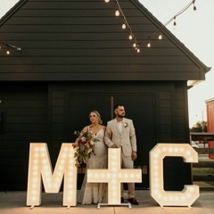 Illuminate Your Event with Marquee Light Letters by Alchemy Wedding Designs