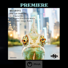PREMIERE: Brisboys - Don't Go Changing (Original Mix) [Brisbeats Records]