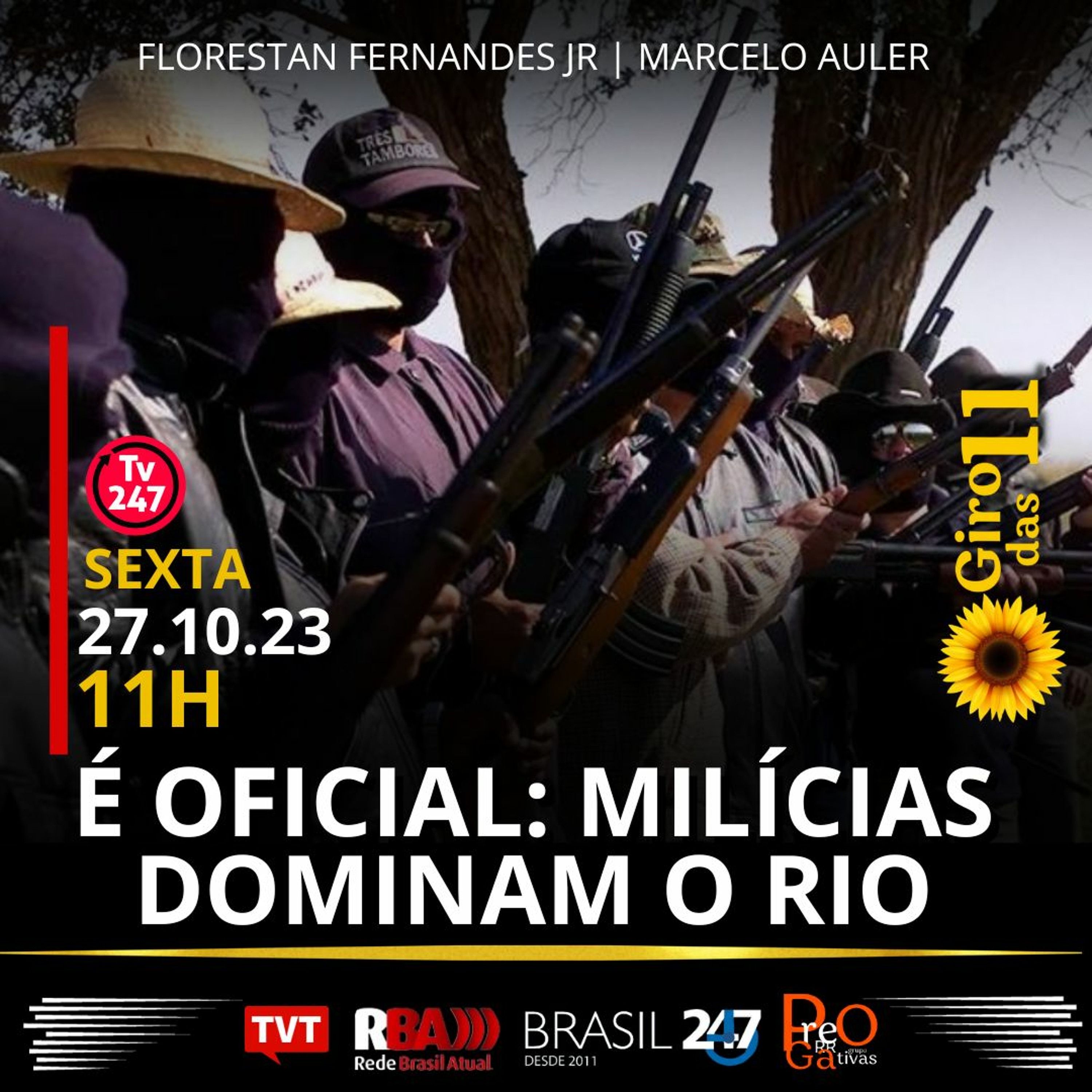 Giro das Onze | É oficial: milícias dominam Rio episode artwork