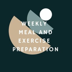 EBOOK READ Weekly Meal and Exercise Planner