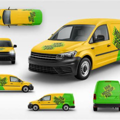 Free Vehicle Branding Mockup Kostenlos Downloaden