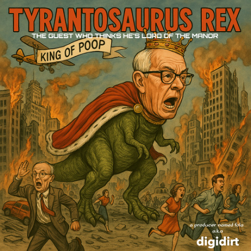 Tyrantosaurus Rex (The guest who thinks he's lord of the manor)