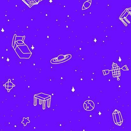 In the forest. title music.