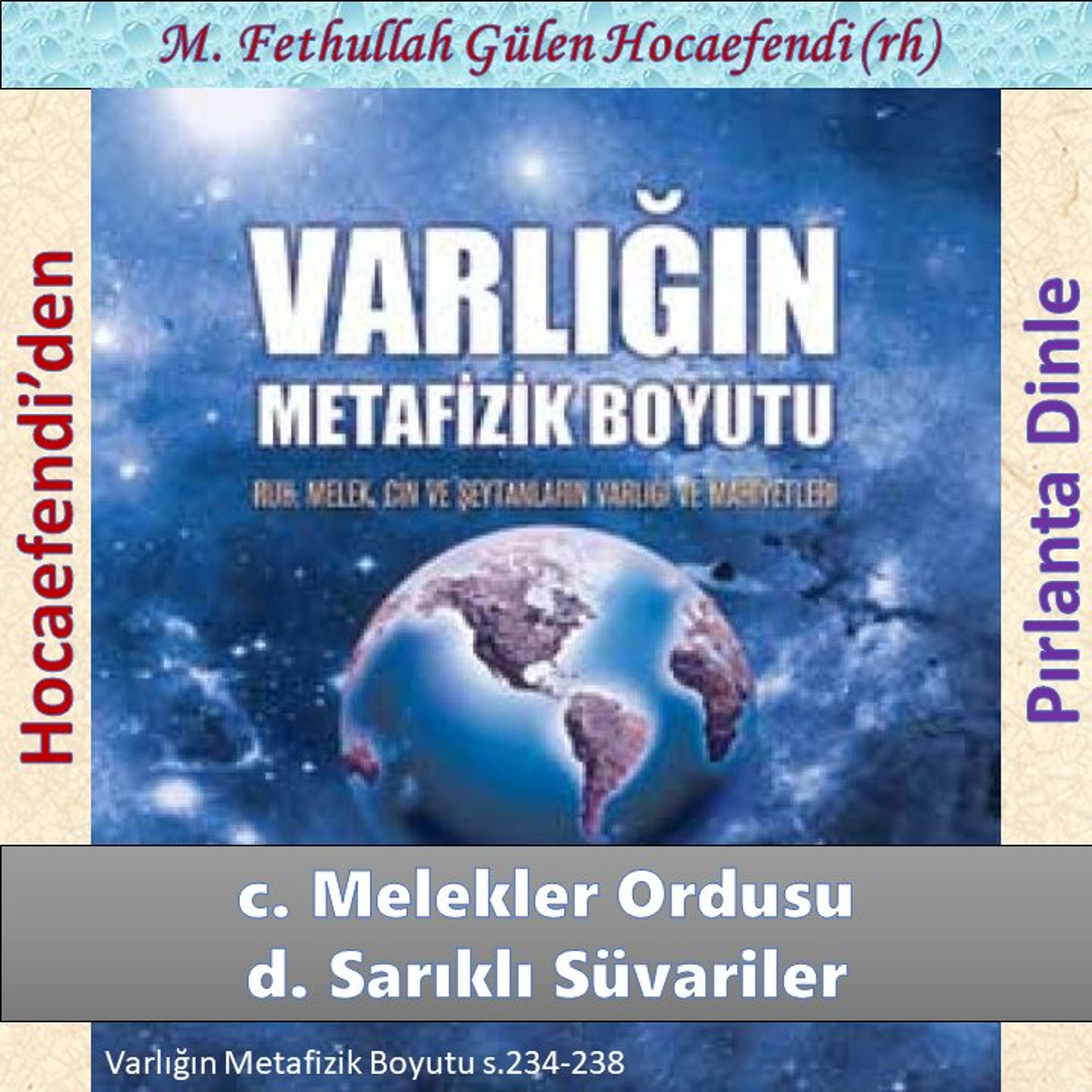Varlığın Metafizik Boyutu s.234-238 (Hocaefendi’den Pırlanta Dinle) - M. Fethullah Gülen (rh)