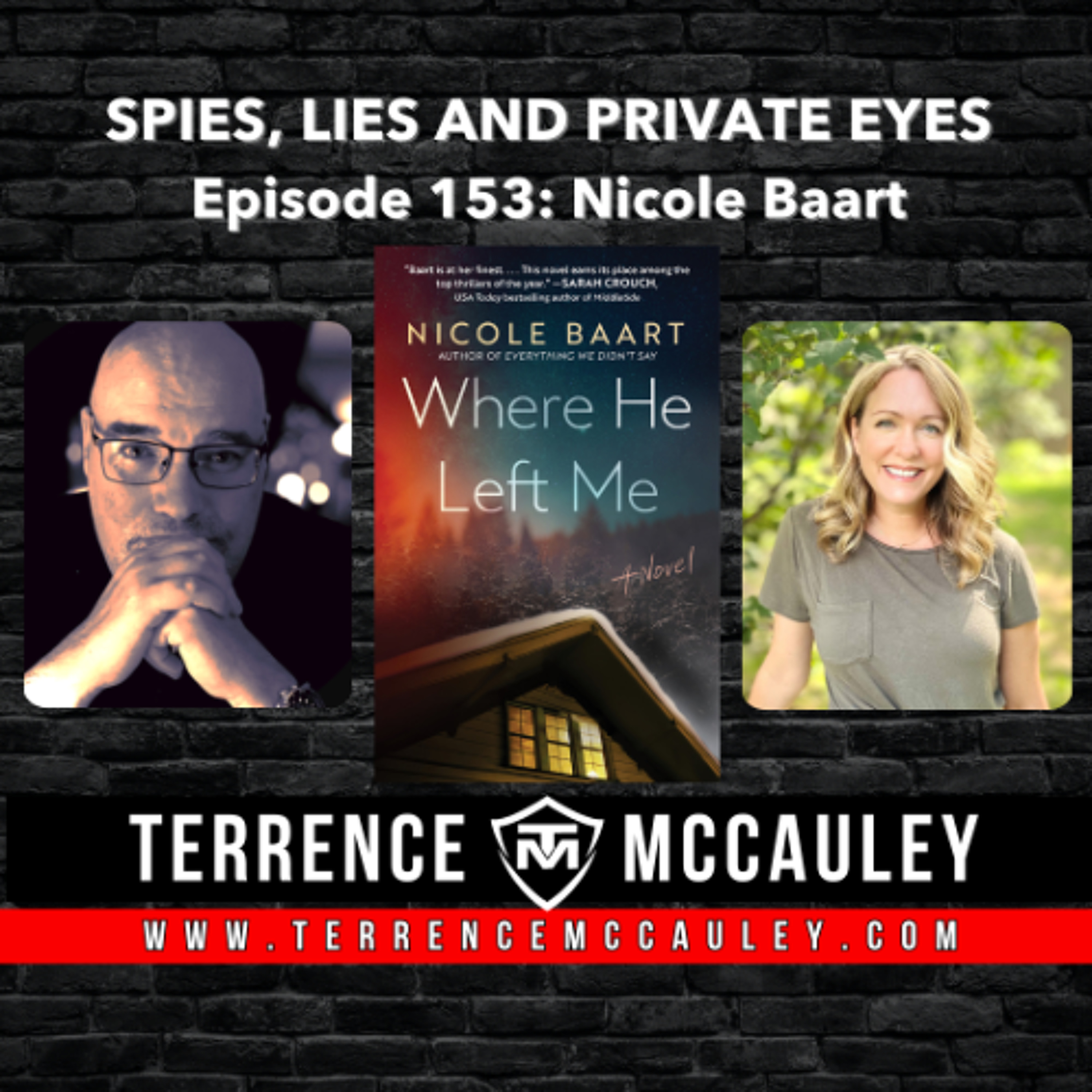 Nicole Baart on WHERE HE LEFT ME, her atmospheric thriller set in the Pacific Northwest episode artwork