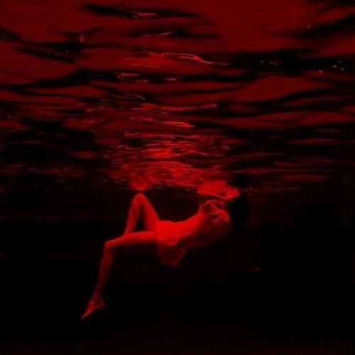 Scarlet water
