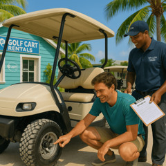 Golf Cart Rental in Ambergris Caye