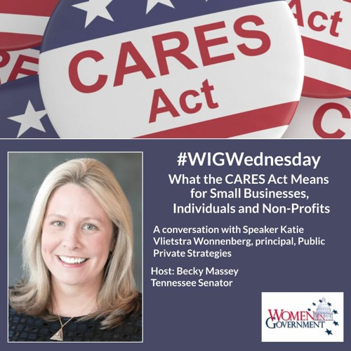 #WIGWednesday April 29: What The CARES Act Means For Small Businesses Individuals And NonProfits
