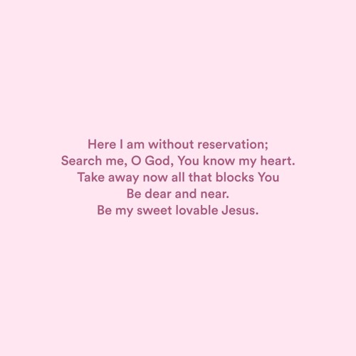 my lord jesus, i come just as i am