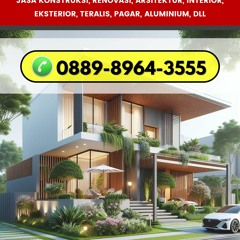 Hub 0889-8964-3555, Kontraktor Rumah Sederhana 6x12 Sidoarjo