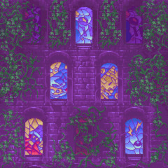 Ivy-covered Moonlight Mansion