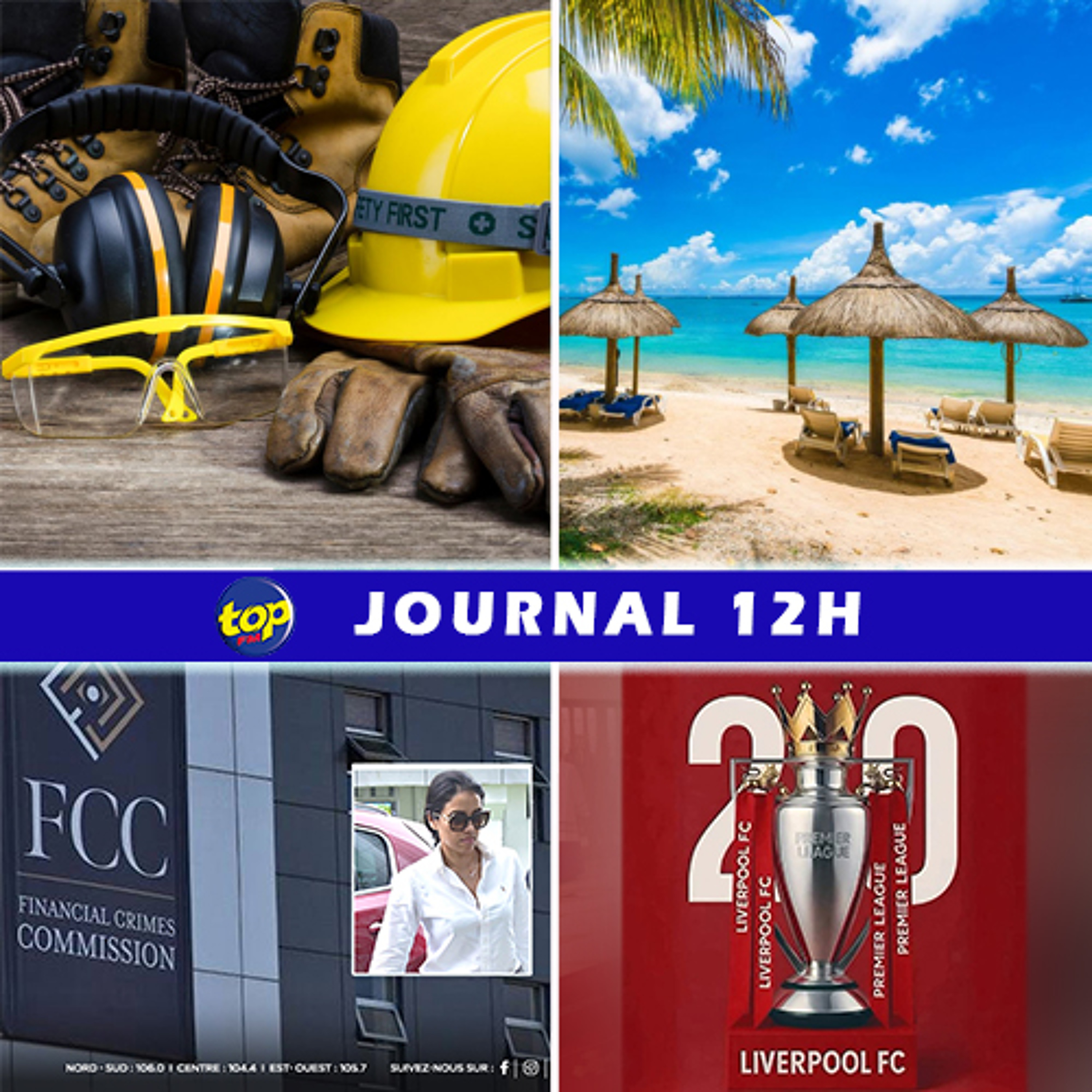Le journal de 12H de ce lundi 28 avril 2025