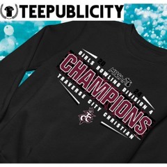 2024 MHSAA Girls Bowling Division 4 Champions Traverse City Christian shirt