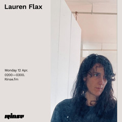 Lauren Flax - 12 April 2021