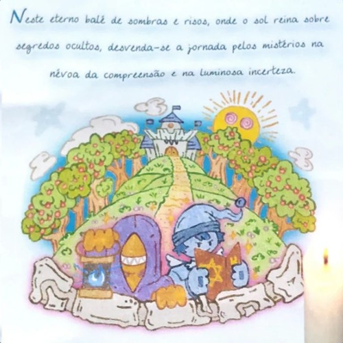 quando eu olhei pra lua eu vi o formato de uma foice