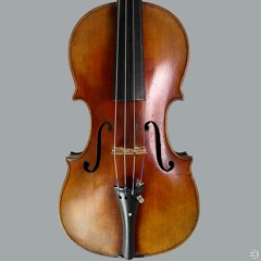 German Violin Possibly by Louis Löwendall - Antonius Stradiuarius Cremonensis Fecit Anno 17..