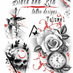 [Get] PDF EBOOK EPUB KINDLE Black and Red tattoo design vol1 by  Trawa Books 💌