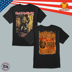 Iron Maiden Merch Belfort France July 3 2025 Shirts