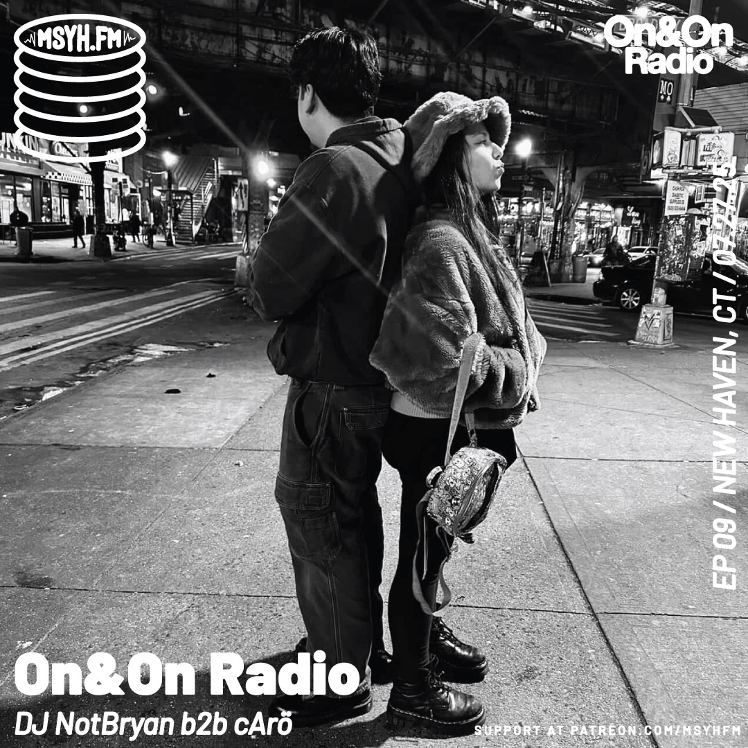 On&On Radio | Episode 9 with DJ NotBryan b2b carö episode artwork