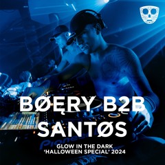 BØĘRY b2b SANTØS @ Glow in the Dark 'Halloween Special' 26-10-2024, Maassilo, Rotterdam