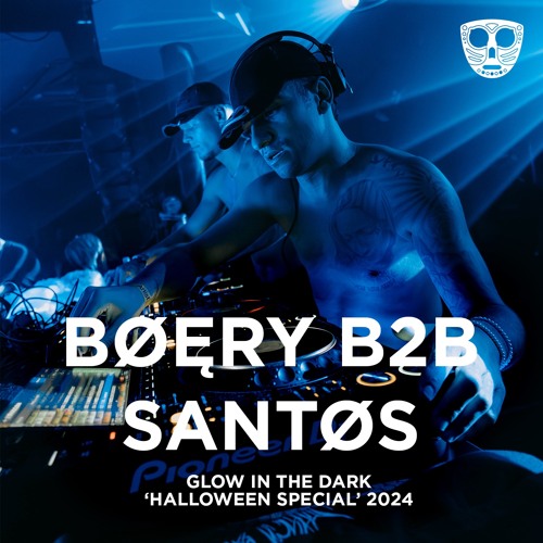 BØĘRY b2b SANTØS @ Glow in the Dark 'Halloween Special' 26-10-2024, Maassilo, Rotterdam