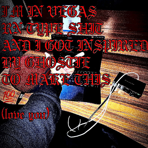 I GOT INSPIRED BY GHOSTIE TO MAKE THIS (PROD. ME)