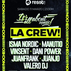 Vinsent Live@Reset La CREW 11 Marzo 2023