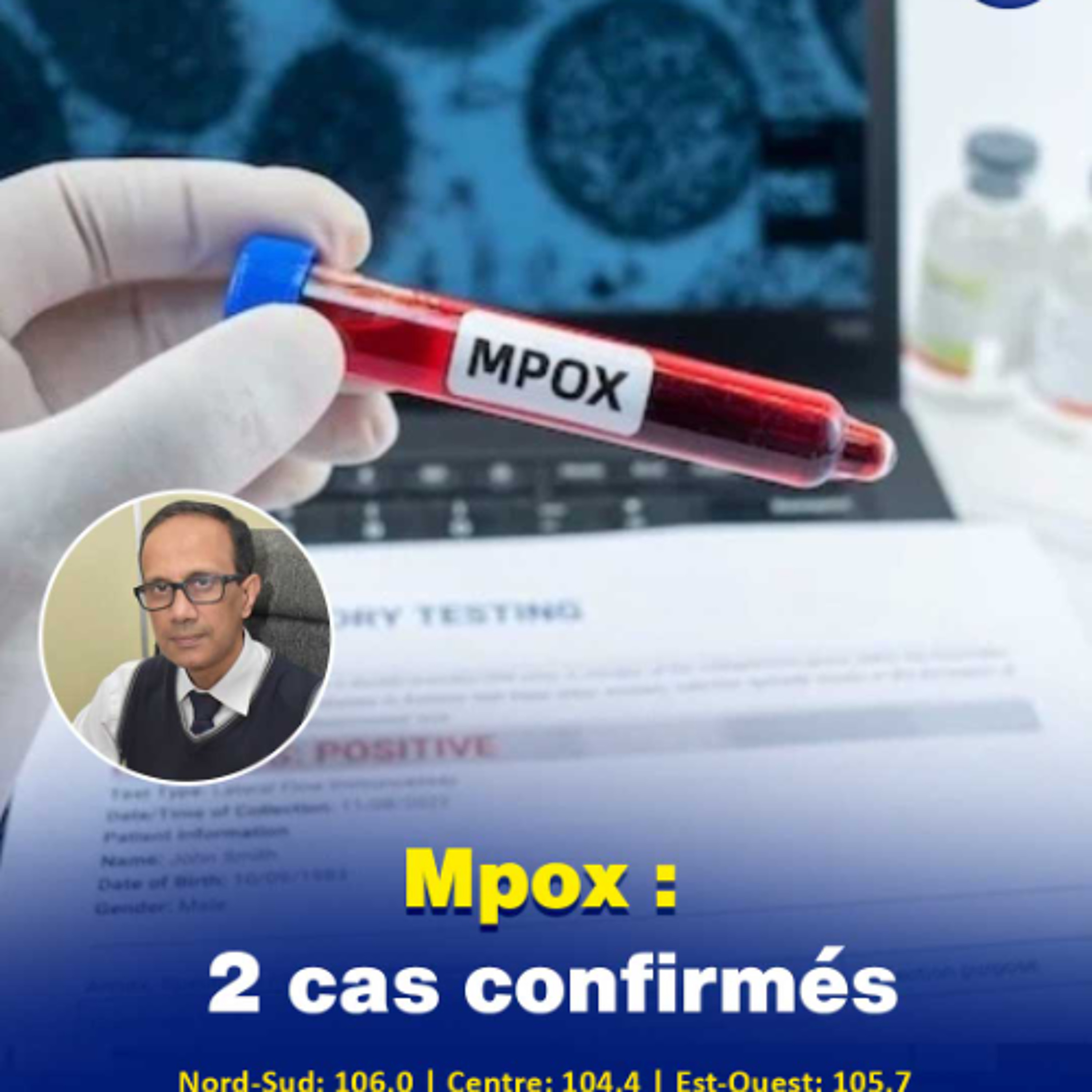 Mpox : 2 cas confirmés