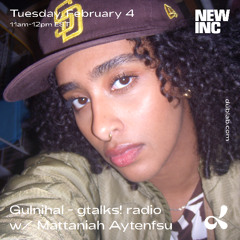 gtalks! radio x NEW INC