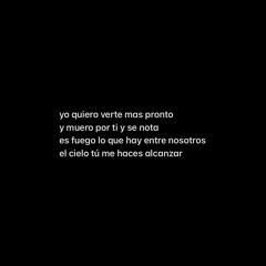 lo que hay entre nosotros