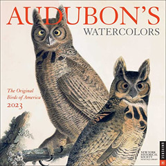 [DOWNLOAD] EPUB 💚 Audubon's Watercolors 2023 Wall Calendar: The Original Birds of Am