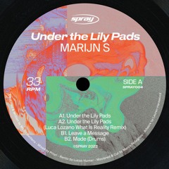 Marijn S - 'Under The Lily Pads' (Incl. Luca Lozano Remix) [SPRAY004]