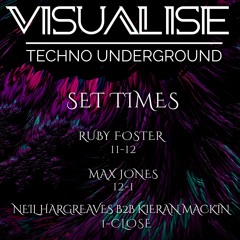 Live VISUALISE @ Vibe Kieran Mackin b2b Neil Hargreaves // Hard Techno Mix
