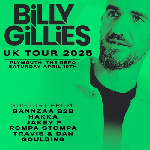 JAKEY P - BILLY GILLIES @ THE DEPO 2025