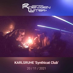 Roentgen Limiter @ Karlsruhe 'SynthiCat Club' 20.11.2021 PHARMAKON (From 147 To 150 BPM) + Tracklist