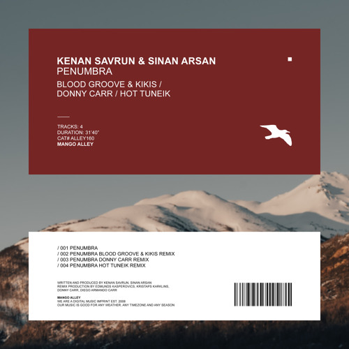 Premiere: Kenan Savrun & Sinan Arsan - Penumbra (Donny Carr Remix) [Mango Alley]