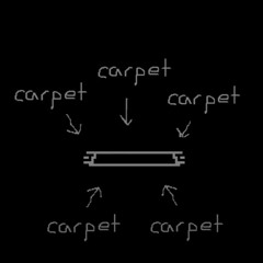 Carpet by Toby fox