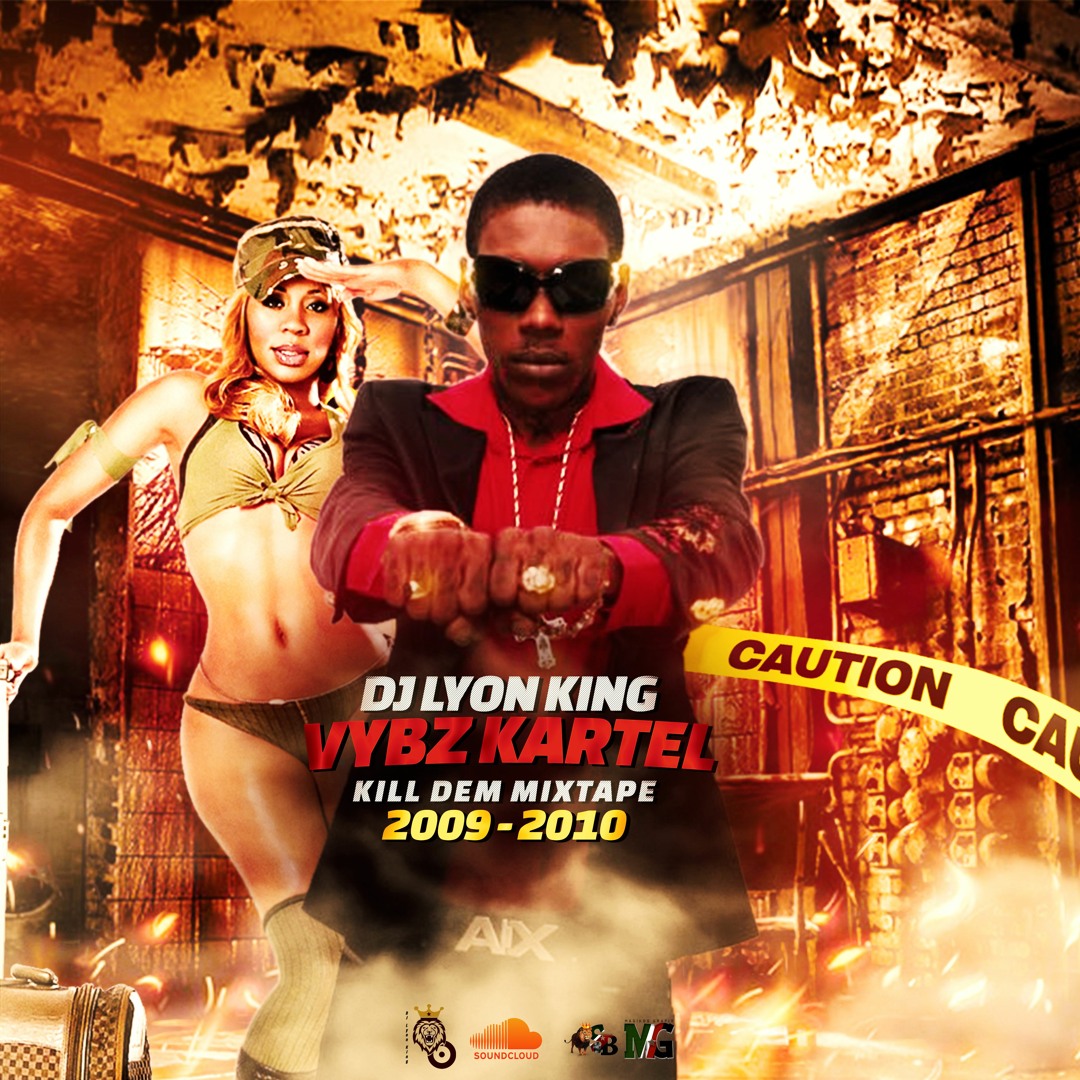 Pochette de Vybz Kartel 2009 - 2010 Kill Dem Mixtape
