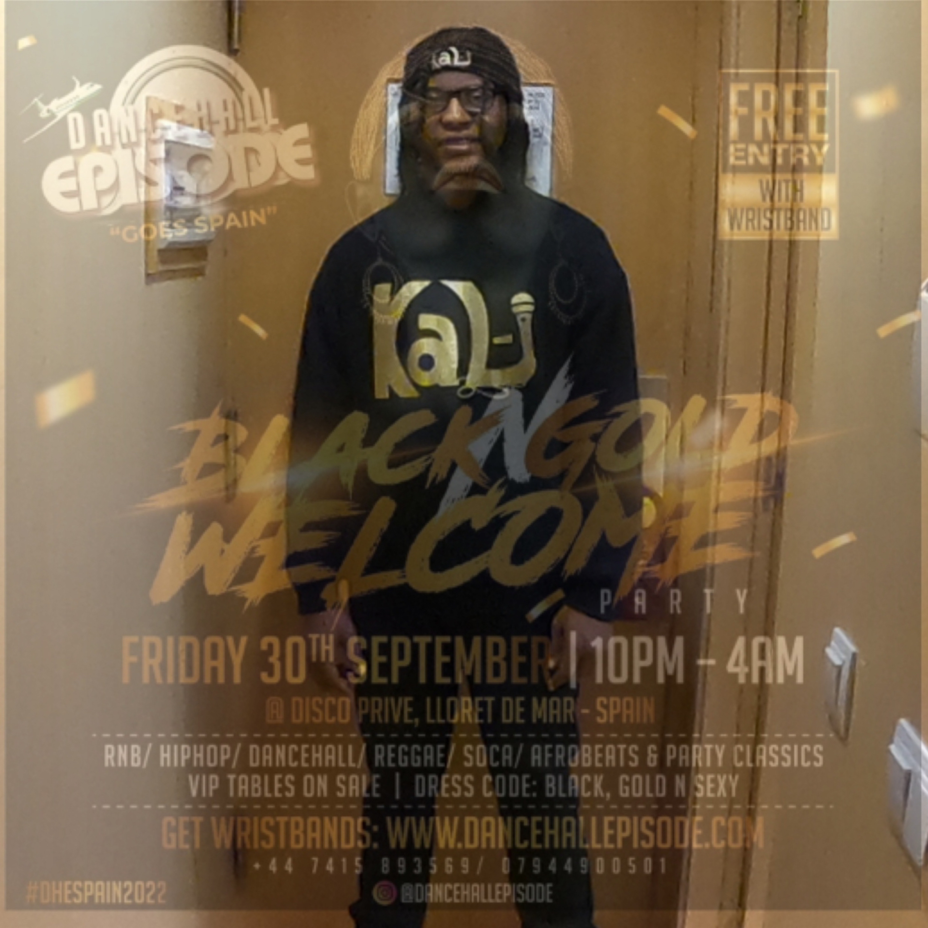 RnB, Hip Hop, Garage, Funky, Grime - @itsKaliUK Black & Gold Night 1 - 30/09/22 - @DancehallEpisode episode artwork