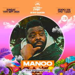 MANOO - LIVE SET @SS FEST - Sun 15th September 2024