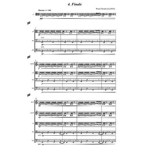 Pawel Strzelecki: 4. Finale [Symphony for String Orchestra (2025)].
