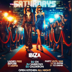 En Vivo desde Ibiza Nightclub DJ CALDERON animando YERNANDY