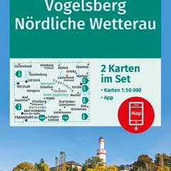 KOMPASS Wanderkarte Vogelsberg. Nördliche Wetterau: 2 Wanderkarten 1:50000 im Set inklusive Karte