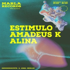 EstimuloShow x Marla Records Instore: Alina, Amadeus K & Estimulo B3B (20.05.23)