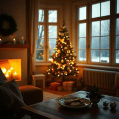 Damals, an Heiligabend