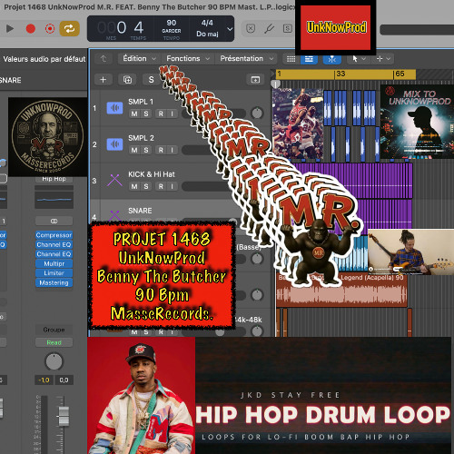 Projet 1468 UnkNowProd M.R. FEAT. Benny The Butcher 90 BPM Mast. L.P.