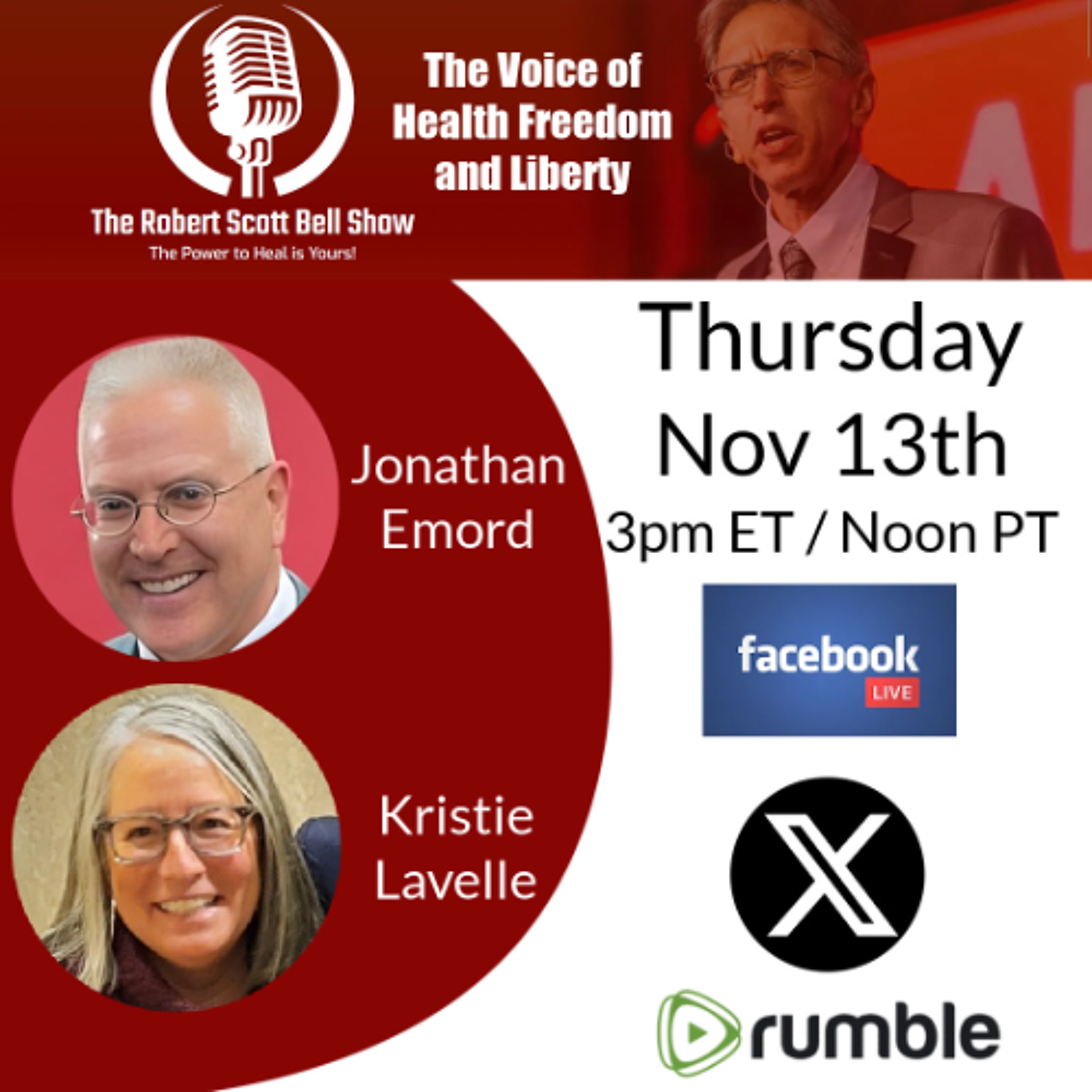 Jonathan Emord, Durbin Exposes Schumer, McConnell Targets Hemp, Kristie Lavelle, Weaponized Medical Boards - The RSB Show 11-13-25