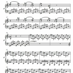 Pawel Strzelecki: 7. Prelude in F# (Infantile) [12 Preludes for Piano (2007)].