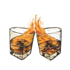 2 shots of whiskey